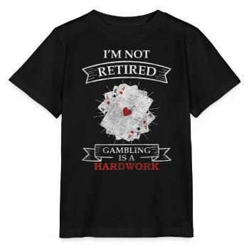 Karten Karte Blackjack Spiel - Stanley/Stella Kinder T-Shirt MINI CREATOR  - Schwarz - Vorne - Mikhail (115cm)