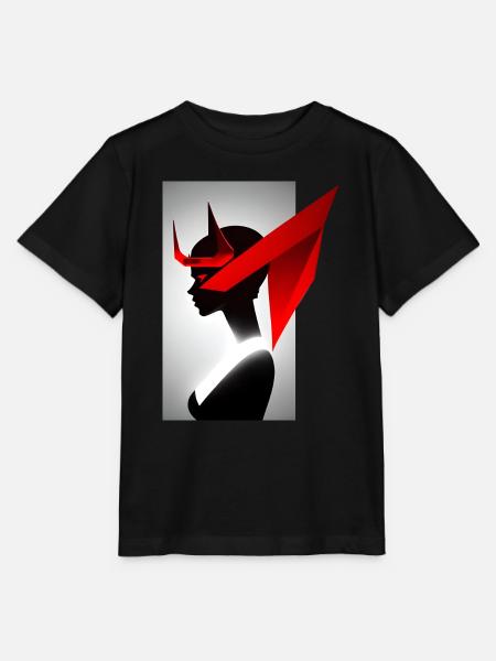 teuflisch wunderschön - Stanley/Stella Kinder T-Shirt MINI CREATOR - Schwarz