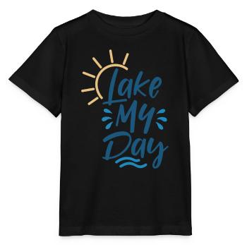 Lac Ma journée - T-shirt bio MINI CREATOR Stanley/Stella Enfant - noir - Devant - Mikhail (115cm)