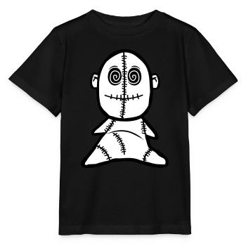 voodoo puppe - Stanley/Stella Kinder T-Shirt MINI CREATOR  - Schwarz - Vorne - Mikhail (115cm)
