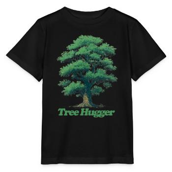 Étreinte d’arbre - T-shirt bio MINI CREATOR Stanley/Stella Enfant - noir - Devant - Mikhail (115cm)