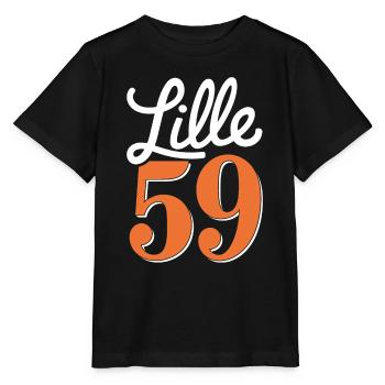 Lille 59 - T-shirt bio MINI CREATOR Stanley/Stella Enfant - noir - Devant - Mikhail (115cm)