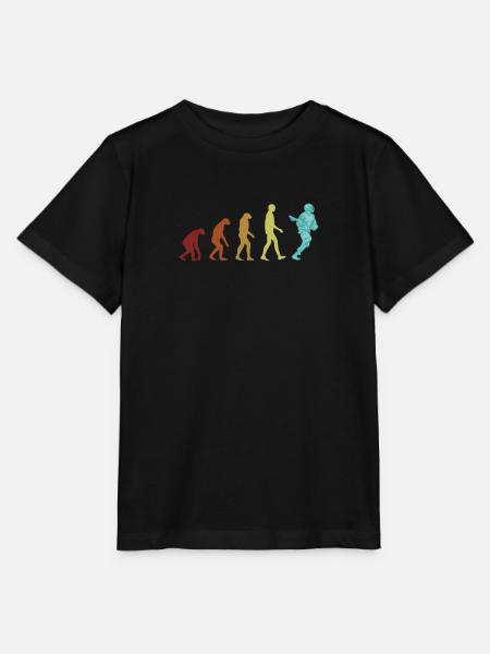 Lacrosse Evolution Polocrosse Intercrosse Trainer - Stanley/Stella Kinder T-Shirt MINI CREATOR  - Schwarz