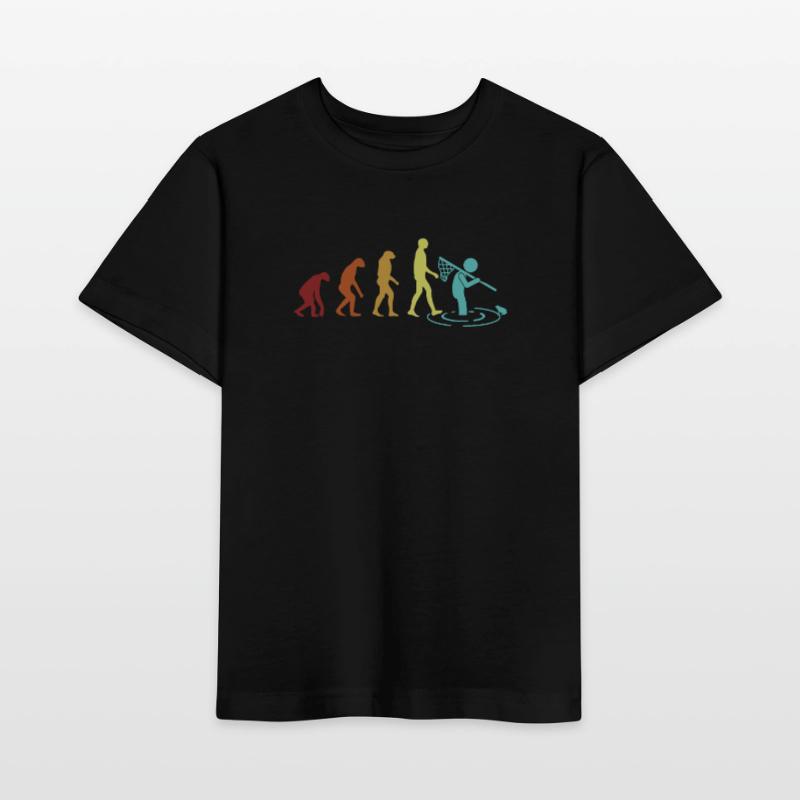 Frog Catching Evolution Toad Tadpole Frog Stanley/Stella MINI CREATOR Kids’ T-Shirt