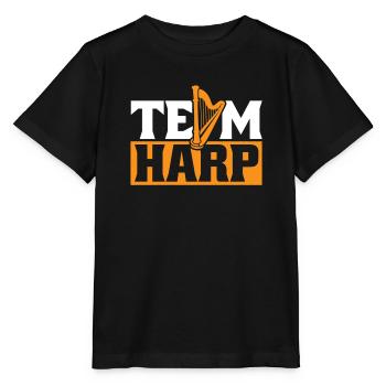 Team Harp Harp Concert Harp Harp Music - Stanley/Stella MINI CREATOR Kids’ T-Shirt - black - Front - Mikhail (115cm)