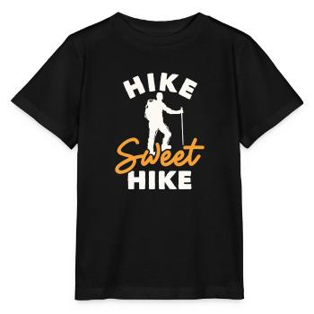 Randonnée Douce Randonnée Randonnée Randonnée Randonnée en montagne - T-shirt bio MINI CREATOR Stanley/Stella Enfant - noir - Devant - Mikhail (115cm)