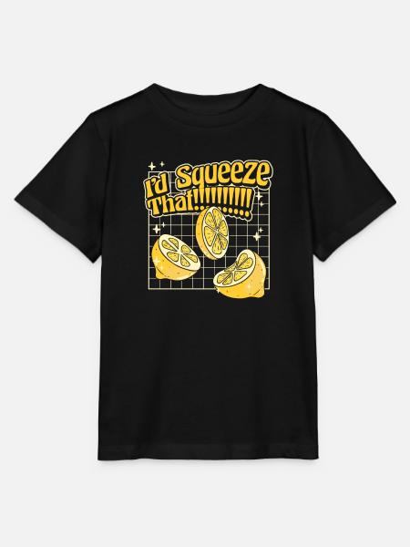 I'd Squeeze That Limonadenboss Limonade - Stanley/Stella Kinder T-Shirt MINI CREATOR  - Schwarz