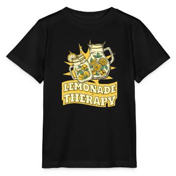 Lemonade Therapy Lemonade Seller Lemonade - Stanley/Stella MINI CREATOR Kids’ T-Shirt - black - Front - Mikhail (115cm)