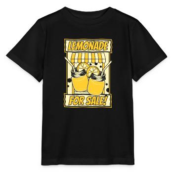 Limonade à vendre Limonade Vendeur Limonade - T-shirt bio MINI CREATOR Stanley/Stella Enfant - noir - Devant - Mikhail (115cm)