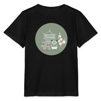 Tadpole Tree Frog Toad Frog Breeder Frog - Stanley/Stella MINI CREATOR Kids’ T-Shirt - black - Front - Mikhail (115cm)