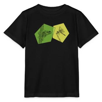 Toad, tadpole, tree frog, frog breeder, frog - Stanley/Stella MINI CREATOR Kids’ T-Shirt - black - Front - Mikhail (115cm)
