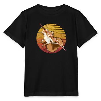 Fox Squirrel Squirrel Squirrel Squirrel - Stanley/Stella MINI CREATOR Kids’ T-Shirt - black - Front - Mikhail (115cm)