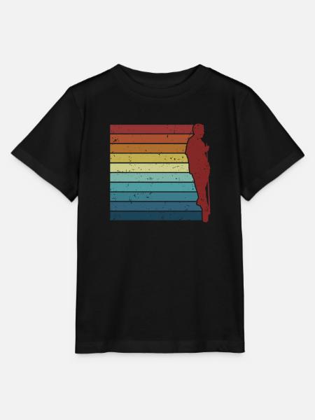 Retro Snooker Billardtisch Billiards - Stanley/Stella Kinder T-Shirt MINI CREATOR - Schwarz