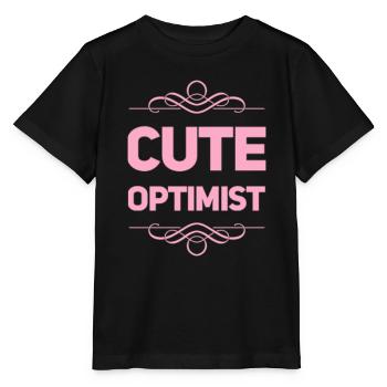 Optimiste mignon - T-shirt bio MINI CREATOR Stanley/Stella Enfant - noir - Devant - Mikhail (115cm)