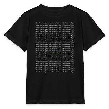 I will do it again - Stanley/Stella MINI CREATOR Kids’ T-Shirt - black - Front - Mikhail (115cm)