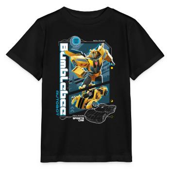 Transformers Earth Spark Autobot Bumblebee - T-shirt bio MINI CREATOR Stanley/Stella Enfant - noir - Devant - Mikhail (115cm)