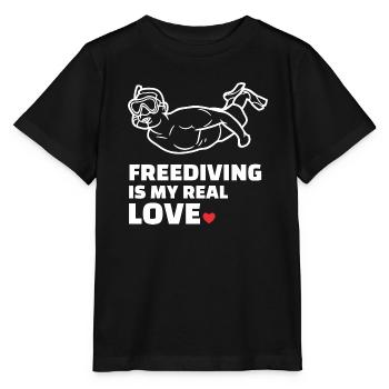 Apnée - T-shirt bio MINI CREATOR Stanley/Stella Enfant - noir - Devant - Mikhail (115cm)