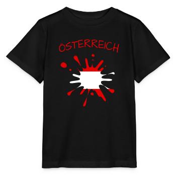 Österreich österreich - Stanley/Stella Kinder T-Shirt MINI CREATOR  - Schwarz - Vorne - Mikhail (115cm)