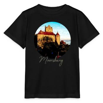 Meersburg,bourg,idylle,paysage,nature - T-shirt bio MINI CREATOR Stanley/Stella Enfant - noir - Devant - Mikhail (115cm)