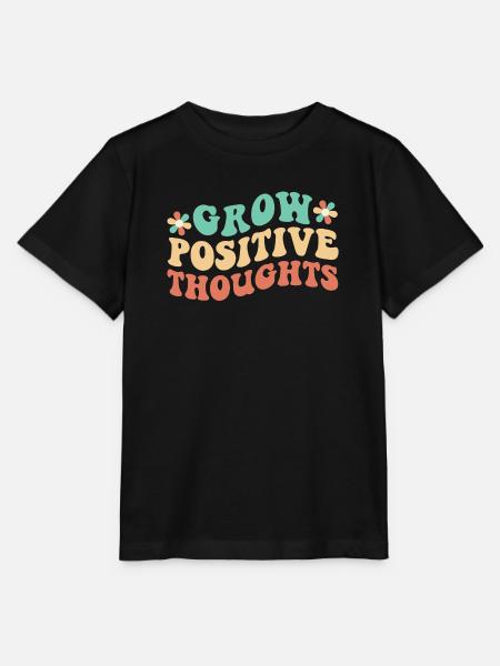 Positive Gedanken entwickeln - Stanley/Stella Kinder T-Shirt MINI CREATOR  - Schwarz