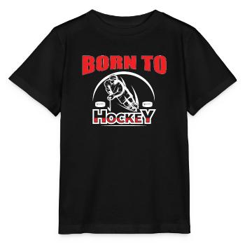 Né pour le cadeau de t-shirt de hockey sur glace - T-shirt bio MINI CREATOR Stanley/Stella Enfant - noir - Devant - Mikhail (115cm)