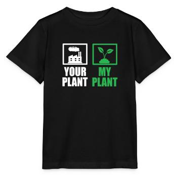 Umweltschützer - Stanley/Stella Kinder T-Shirt MINI CREATOR  - Schwarz - Vorne - Mikhail (115cm)