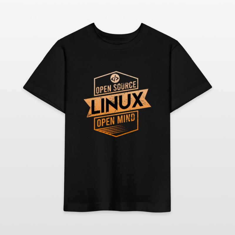 Linux Open Source Open Mind Operating System Stanley/Stella MINI CREATOR Kids’ T-Shirt