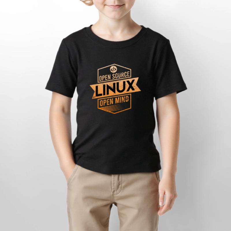 Linux Open Source Open Mind Operating System Stanley/Stella MINI CREATOR Kids’ T-Shirt