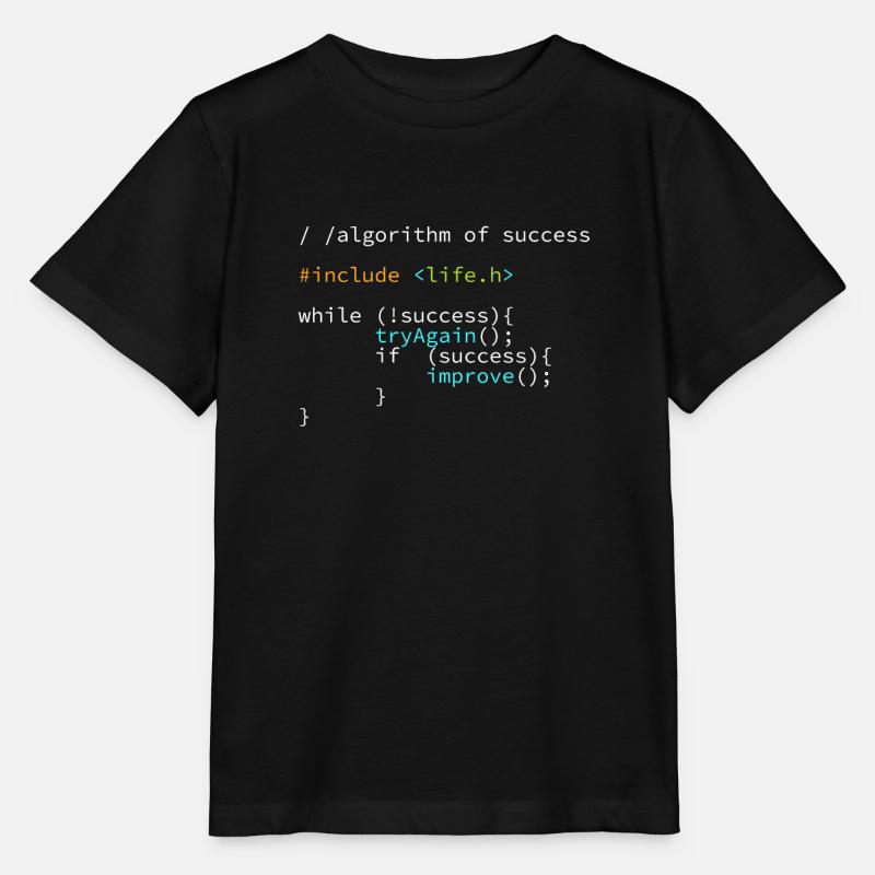 Entwickler Programmierer Erfolgs Code Coder - Stanley/Stella Kinder T-Shirt MINI CREATOR - Schwarz