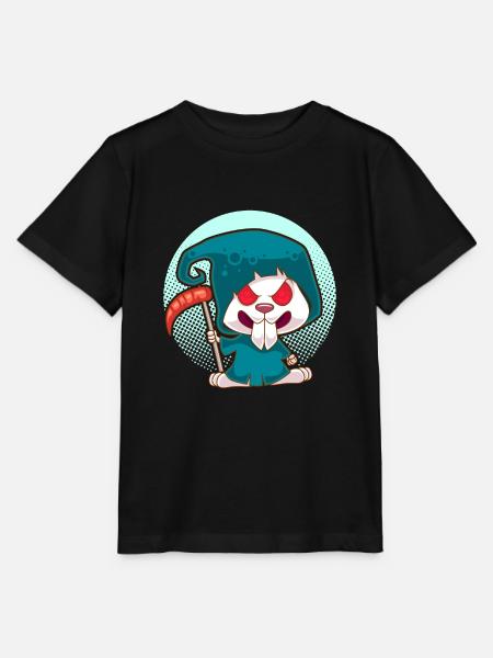 Evil Rabbit Evil Hasi Funny Rabbit Gift - Stanley/Stella MINI CREATOR Kids’ T-Shirt - black