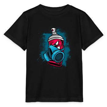 Peintures de peinture - T-shirt bio MINI CREATOR Stanley/Stella Enfant - noir - Devant - Mikhail (115cm)