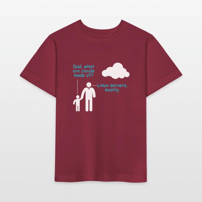 Coder Software Entwickler Witz Cloud Linux Server Stanley/Stella Kinder T-Shirt MINI CREATOR 