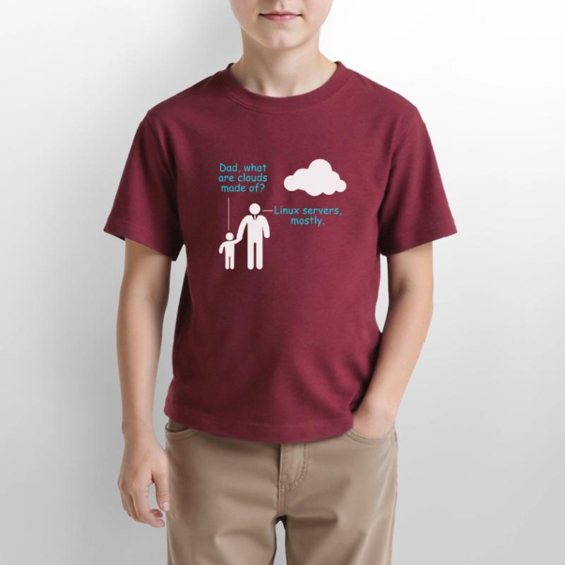 Coder Software Entwickler Witz Cloud Linux Server Stanley/Stella Kinder T-Shirt MINI CREATOR 