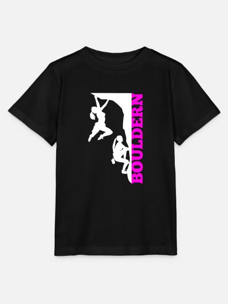 Klettersport Bouldern - Stanley/Stella Kinder T-Shirt MINI CREATOR - Schwarz