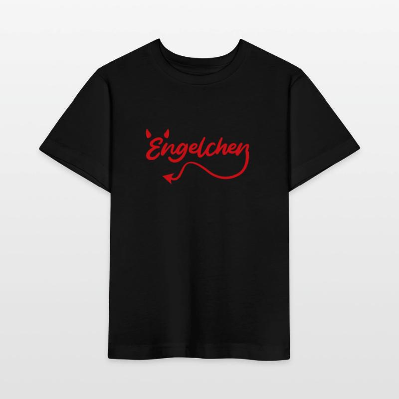 Engelchen oder Teufelchen Engel Teufel Stanley/Stella Kinder T-Shirt MINI CREATOR 