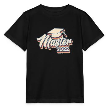 Master 2022 Master's Degree 2022 - Stanley/Stella MINI CREATOR Kids’ T-Shirt - black - Front - Mikhail (115cm)