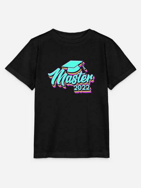 Master Abschluss Master 2022 - Stanley/Stella Kinder T-Shirt MINI CREATOR  - Schwarz