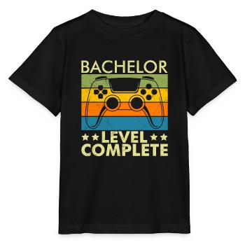 Bachelor Abschluss Complete Bachelor 2022 - Stanley/Stella Kinder T-Shirt MINI CREATOR  - Schwarz - Vorne - Mikhail (115cm)