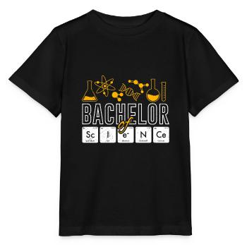 Baccalauréat ès sciences Chimiste Chimie Baccalauréat - T-shirt bio MINI CREATOR Stanley/Stella Enfant - noir - Devant - Mikhail (115cm)