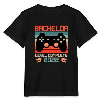 Bachelor Abschluss Bachelor 2022 - Stanley/Stella Kinder T-Shirt MINI CREATOR  - Schwarz - Vorne - Mikhail (115cm)