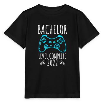 Baccalauréat Baccalauréat 2022 Terminé - T-shirt bio MINI CREATOR Stanley/Stella Enfant - noir - Devant - Mikhail (115cm)