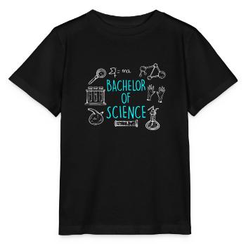 Baccalauréat ès sciences 2022 Baccalauréat - T-shirt bio MINI CREATOR Stanley/Stella Enfant - noir - Devant - Mikhail (115cm)
