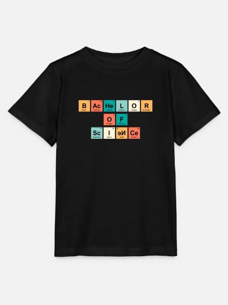 Bachelor of Science Abschluss 2022 Bachelor - Stanley/Stella Kinder T-Shirt MINI CREATOR - Schwarz