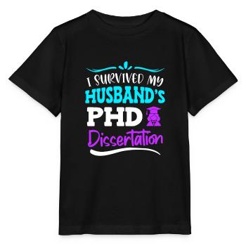 Doctorate Doctor 2022 Wife - Stanley/Stella MINI CREATOR Kids’ T-Shirt - black - Front - Mikhail (115cm)