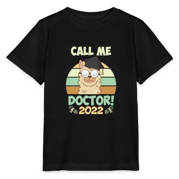 Doctorate 2022 Doctoral Thesis Doctoral Degree - Stanley/Stella MINI CREATOR Kids’ T-Shirt - black - Front - Mikhail (115cm)