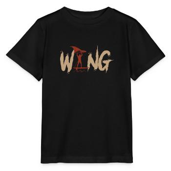 Wing Foiling Wing Surf Wing Foil Wingfoil - Stanley/Stella Kinder T-Shirt MINI CREATOR  - Schwarz - Vorne - Mikhail (115cm)