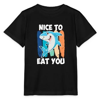 Agréable de vous manger Hai Sarcasm Kids - T-shirt bio MINI CREATOR Stanley/Stella Enfant - noir - Devant - Mikhail (115cm)