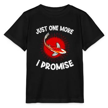 Nur noch einen Koi ich verspreche es Koiteich Koi - Stanley/Stella Kinder T-Shirt MINI CREATOR  - Schwarz - Vorne - Mikhail (115cm)