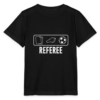 referee - Stanley/Stella MINI CREATOR Kids’ T-Shirt - black - Front - Mikhail (115cm)