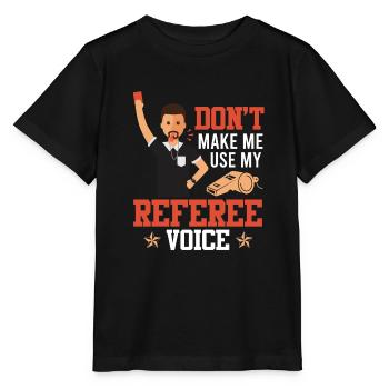 Referee - Stanley/Stella MINI CREATOR Kids’ T-Shirt - black - Front - Mikhail (115cm)